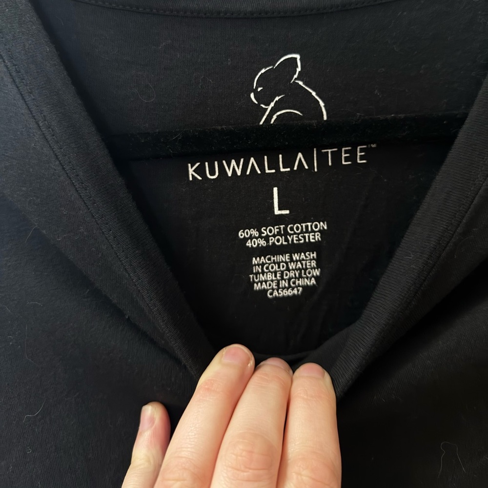 KUWALLA TEE Black Tee